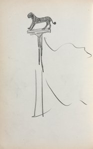 Cuaderno de bocetos italiano: León de San Marcos, página 39, 1898-1899 de Maurice Brazil Prendergast