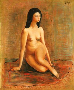 Desnudo Sentado; Nu Assis
