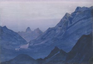 Himalayas, hoja de álbum, 1934