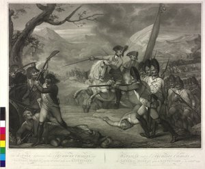 El 19.10.1796 Archiduque Karl en la batalla de Emmendingen