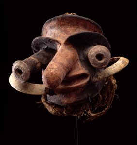 Cabeza de marioneta de Vanuatu, de la isla Malekula (anteriormente las Nuevas Hébridas) Oceanía