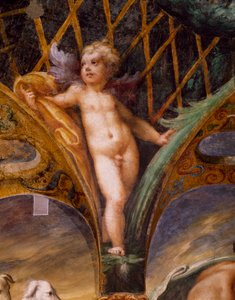 Putto, del Mito de Diana y Acteón