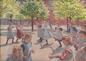 Niños jugando, 1907-1908
