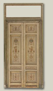 Puertas de doble hoja, 1790s