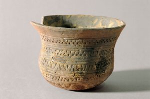 Prehistoria: vaso en forma de campana. Neolítico