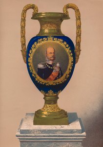 Jarrón de porcelana, 1863