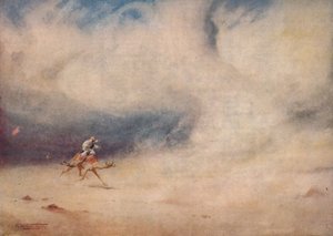 Torbellino en el desierto, c1880, 1904