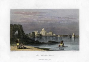 Taj Mahal, Agra, India, siglo XIX