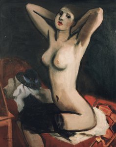 Mujer en su aseo