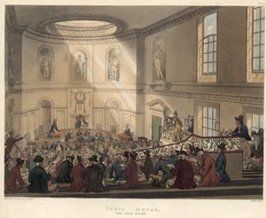La sala de ventas, East India House