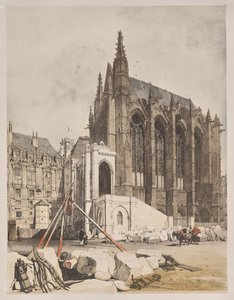 Arquitectura pintoresca en París, Gante, Amberes, Ruan: La Sainte Chapelle, París