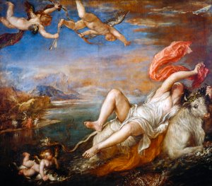 El rapto de Europa, 1560-1561