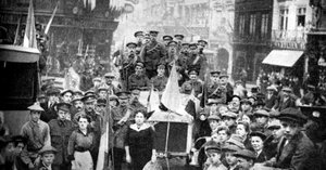 Fuerza Expedicionaria Británica en Rouen, Francia, Primera Guerra Mundial