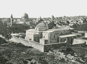 La Iglesia de Santa Ana, Jerusalén, Palestina, 1895