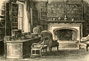 El estudio en Hawarden, 1898