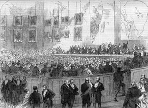 Londres 1868. Sociedad Geográfica de Londres: descripción del viaje del Dr. David Livingstone (1813-1873) a África