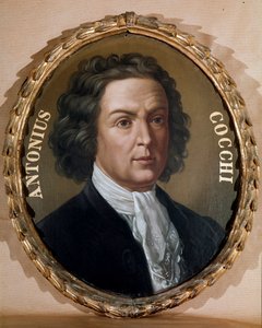 Retrato del médico y escritor italiano Antonio Cocchi. Pintura anónima