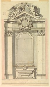 La elevación de un altar con dos sugerencias alternativas