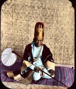 Comandante en jefe del ejército en Mandalay, c.1890s