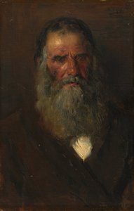 Estudio de la cabeza de un anciano de Vladimir Yegorovich Makovski