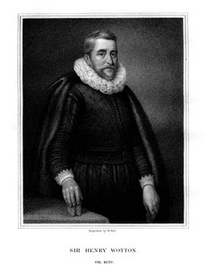 Sir Henry Wotton, autor y diplomático inglés, 1824