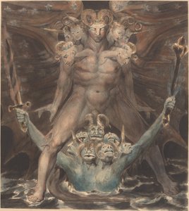 El Gran Dragón Rojo y la Bestia del Mar, c.1805