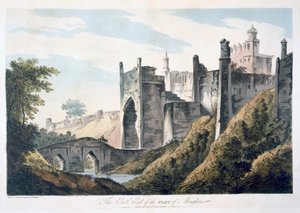 El extremo este del fuerte de Mongheer, 1787