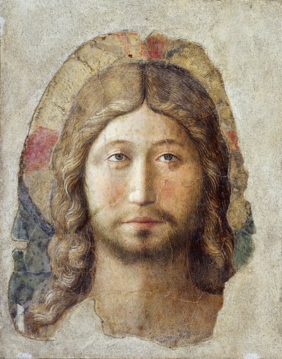 El Redentor, por Benozzo Gozzoli, fresco de Benozzo di Lese di Sandro Gozzoli