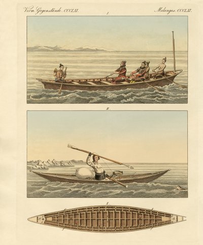 Botes de los groenlandeses de German School