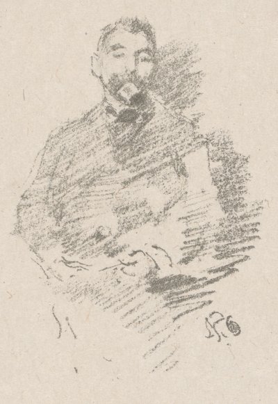 Stéphane Mallarmé de James Abbott McNeill Whistler