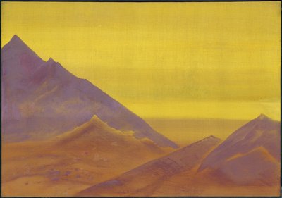 Amanecer, c.1930 de Nicholas Roerich