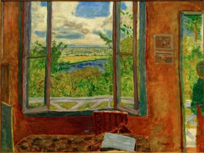 Ventana abierta hacia el Sena de Pierre Bonnard