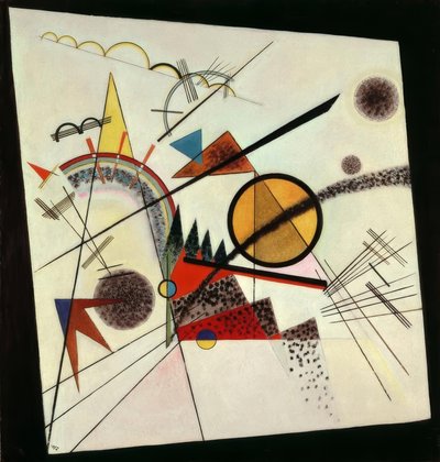 En el cuadrado negro de Wassily Kandinsky